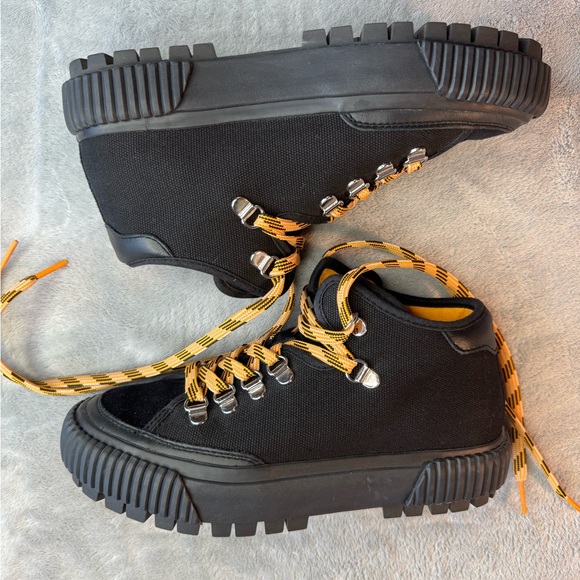 Rag & Bone Army Hiker Low Women's Sneakers Black Size EU36 US6 - Picture 6 of 14